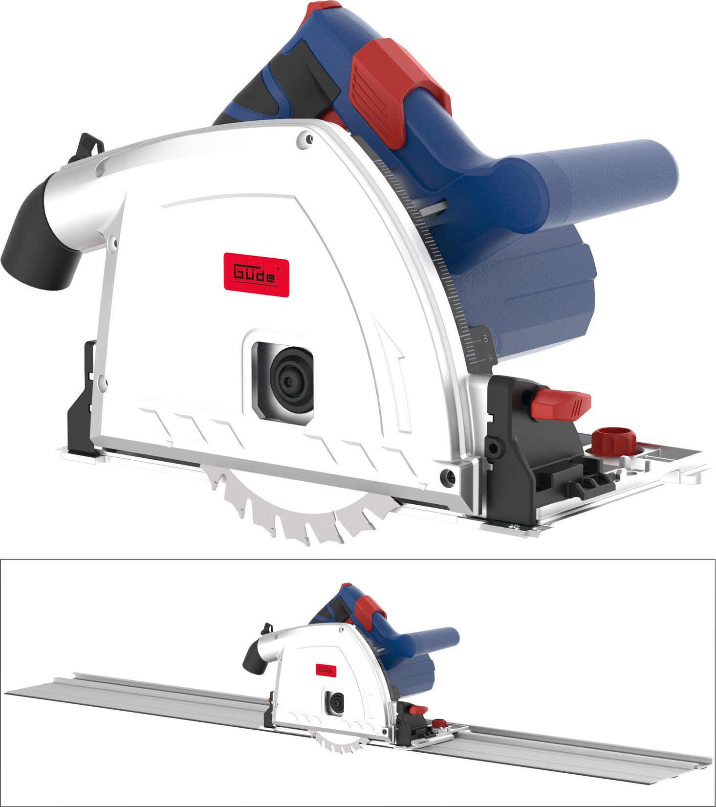 Güde Tauchkreissäge TS 57-1400 KE Set | 04015671629555