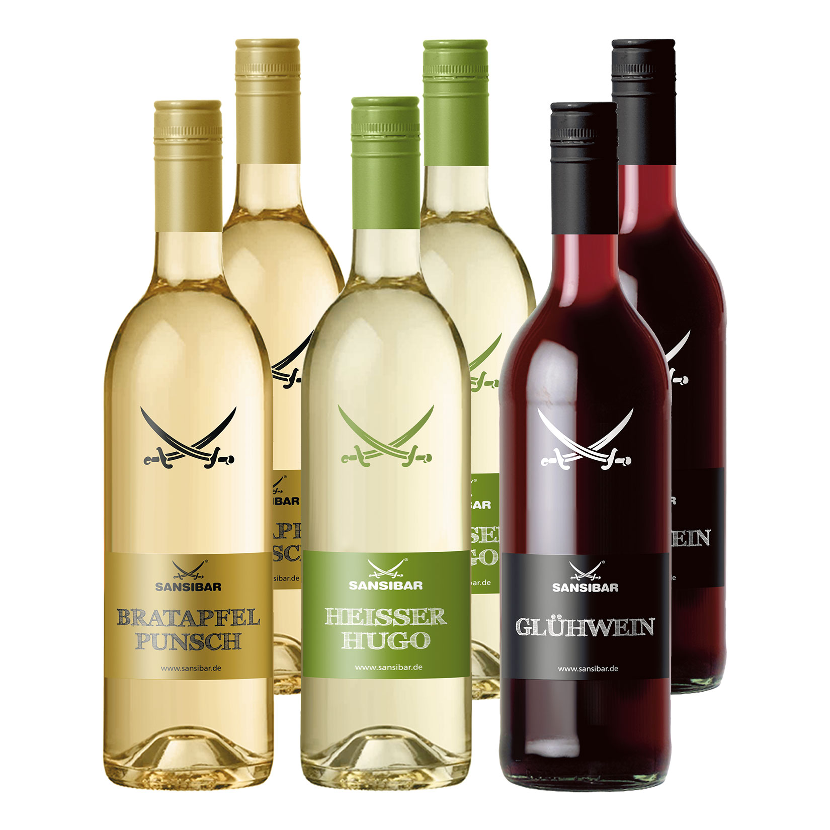 Sansibar Sortimentskarton Winter 7,5 % - 8,8 % vol 6 x 0,745 Liter - Bild 1