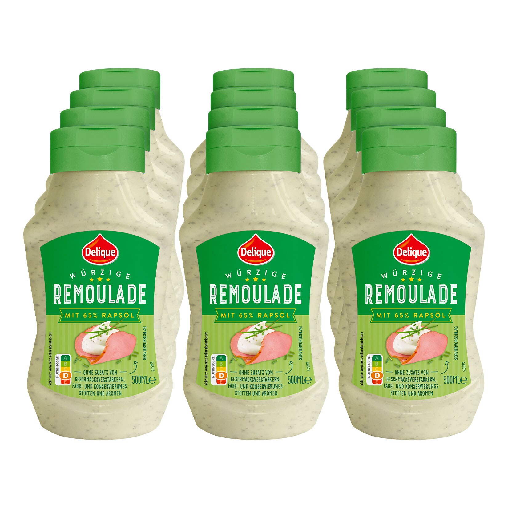 Delique Remoulade 500 ml, 12er Pack - Bild 1