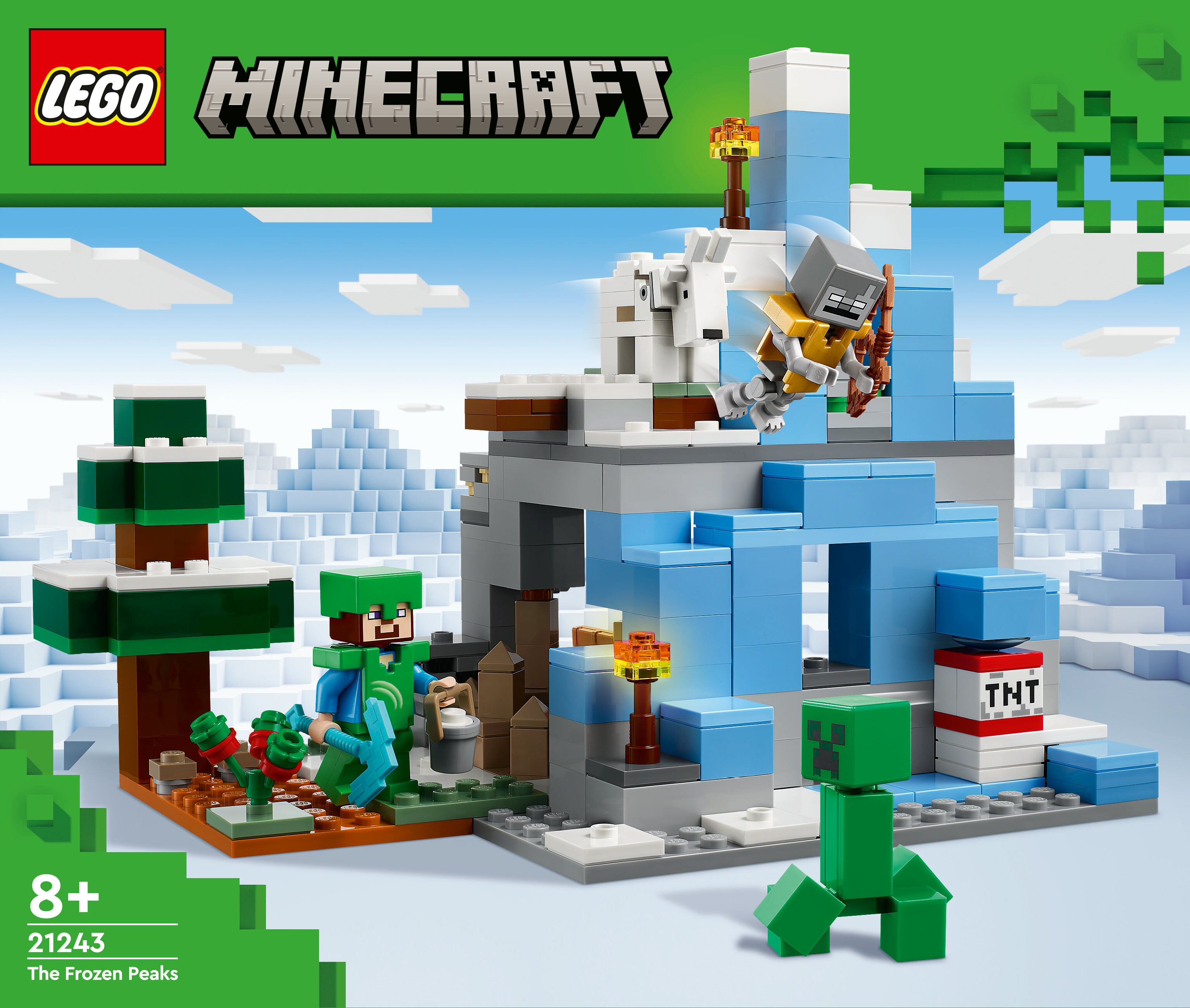 LEGO&reg; Minecraft&trade; 21243 Die Vereisten Gipfel - Bild 1
