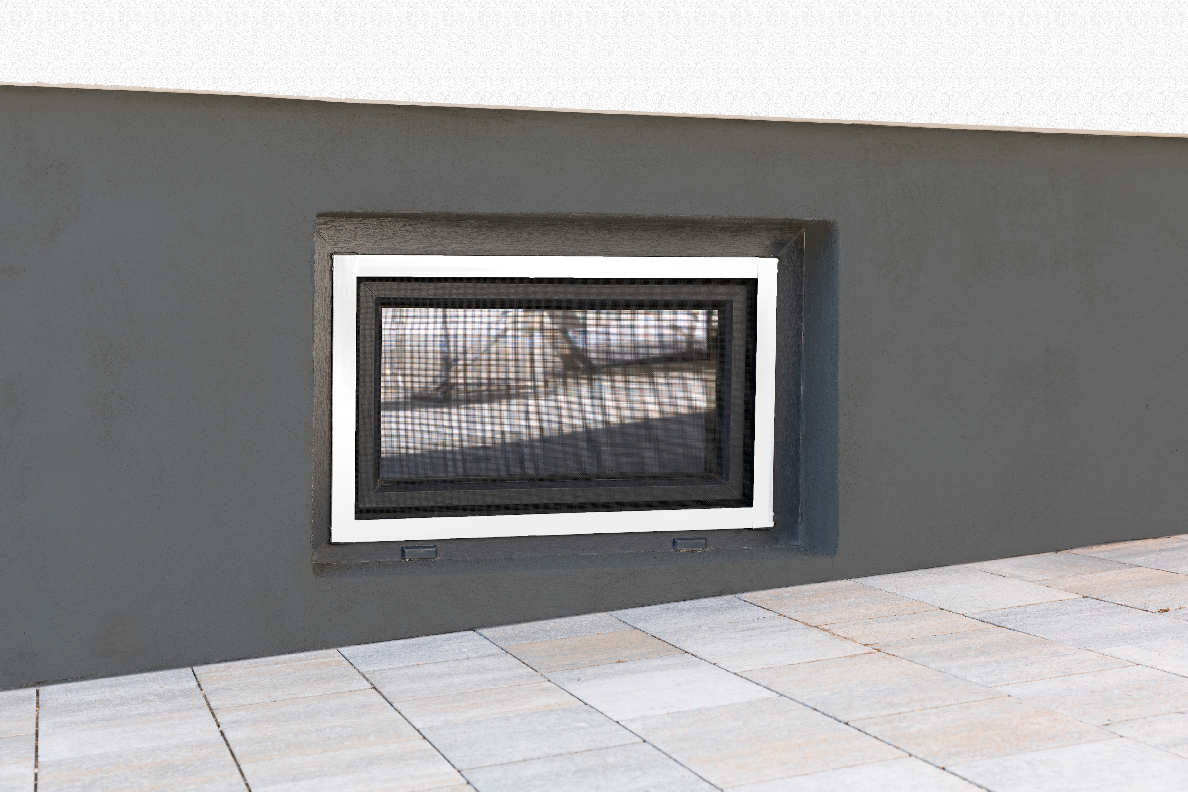 Nagerschutzfenster "MASTER SLIM" 100x60 cm wei&szlig; - Bild 1