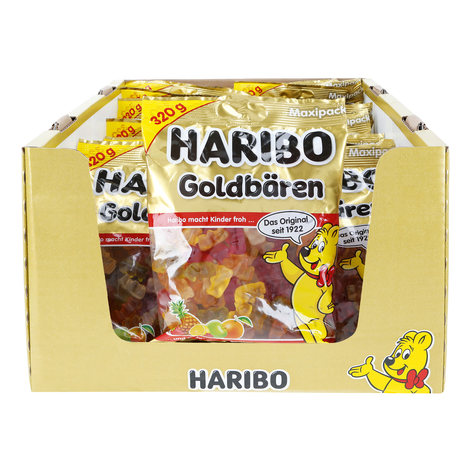 Haribo Goldb&auml;ren 320 g, 28er Pack - Bild 1