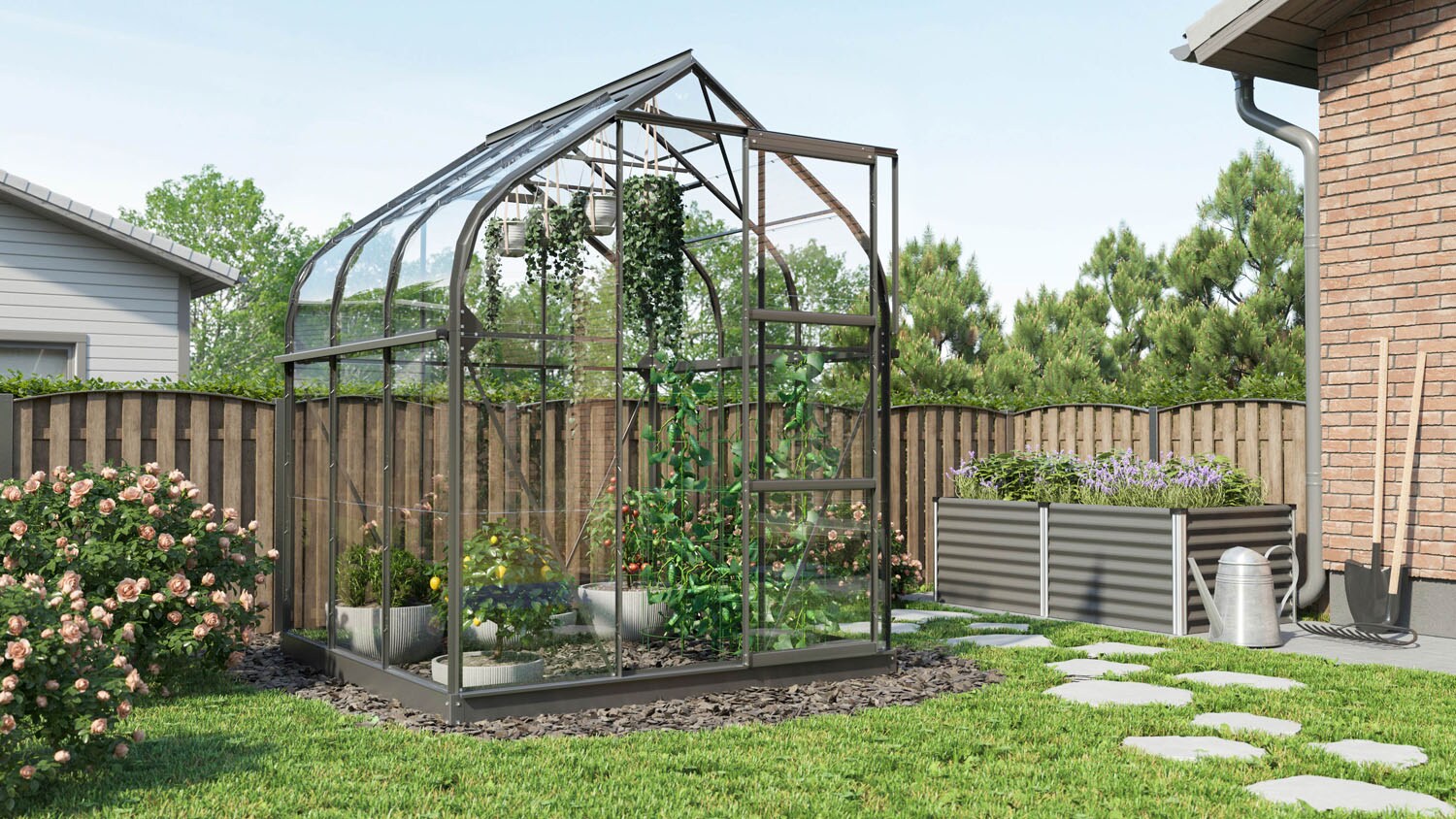 Comfort Edition Orion 3800 ESG 3mm, schwarz inkl. Schattiergewebe | 04005717181826