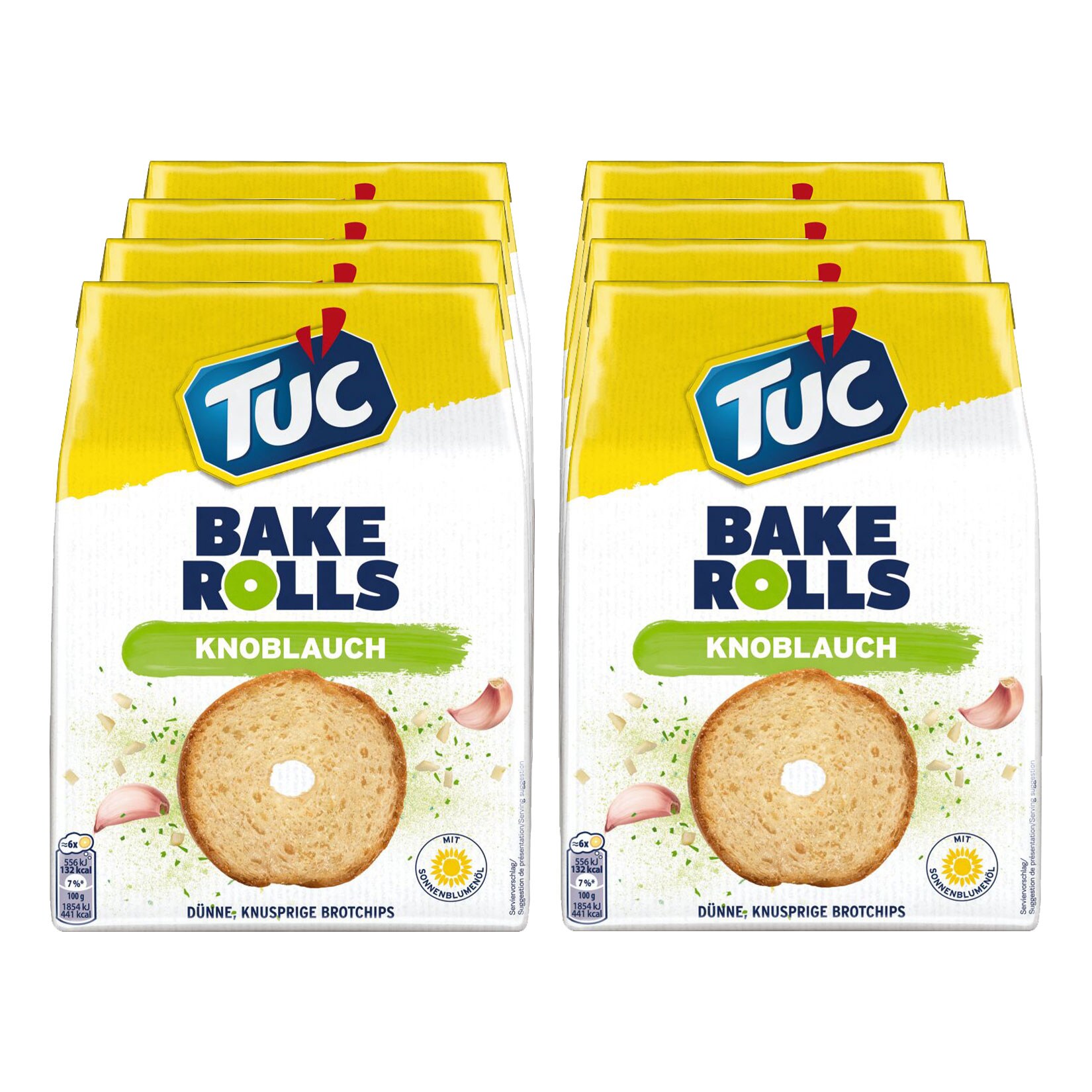 TUC Bake Rolls Knoblauch 150 g, 8er Pack - Bild 1