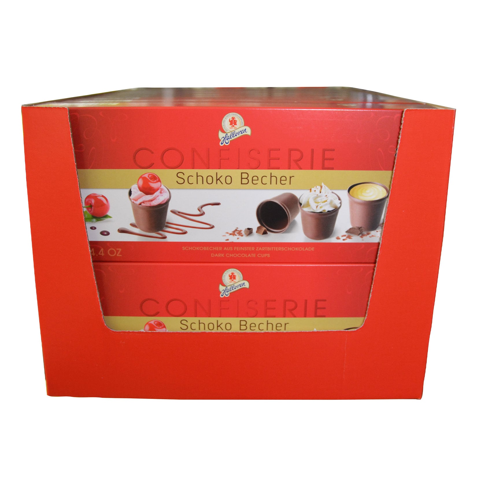 Halloren Schoko Becher 125 g, 16er Pack - Bild 1