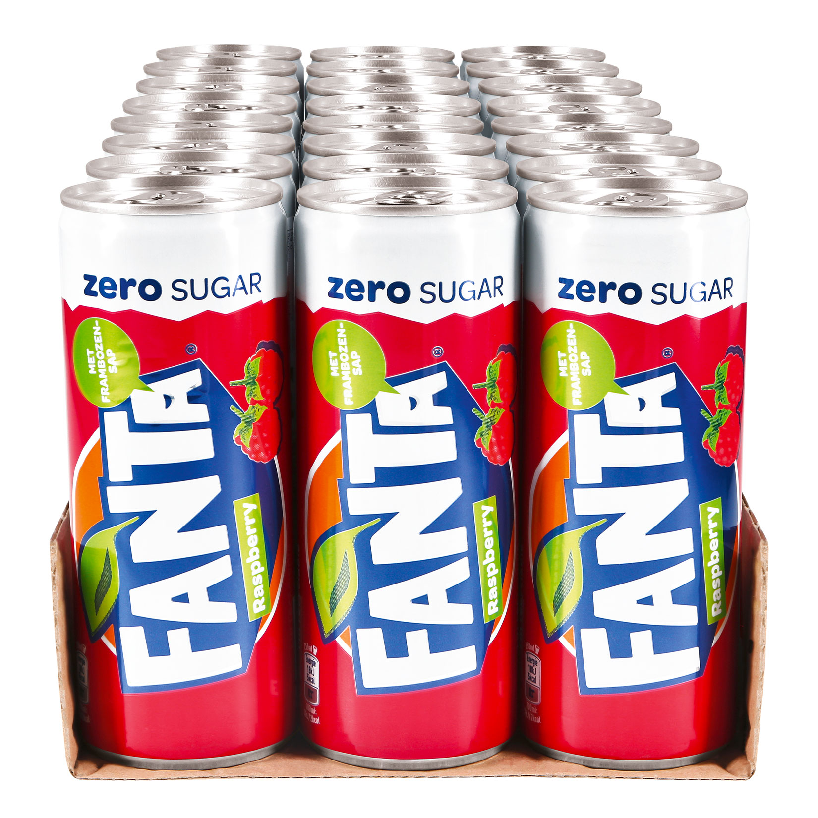Fanta Raspberry Zero 0,25 Liter Dose, 24er Pack
