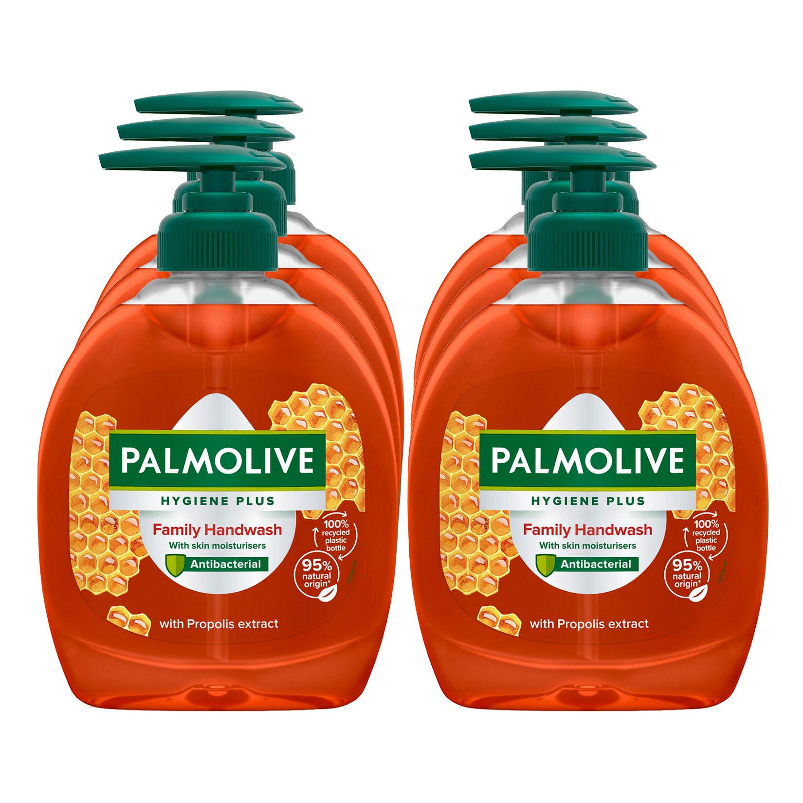 Palmolive Fl&uuml;ssigseife Hygiene Plus Family 300 ml, 6er Pack - Bild 1