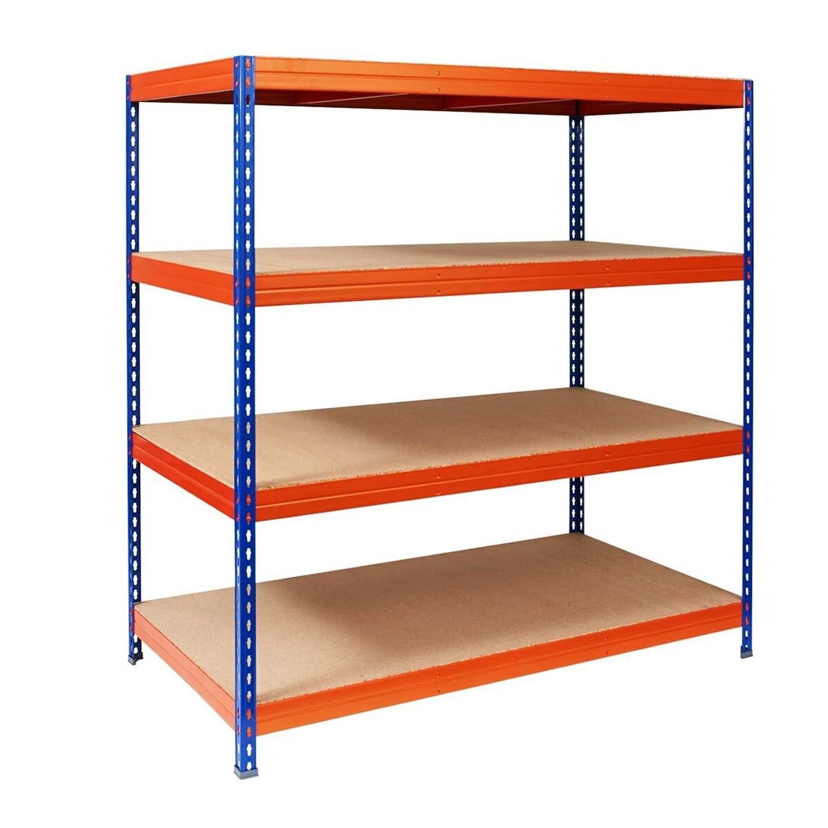 Mammut Weitspannregal Blau-orange