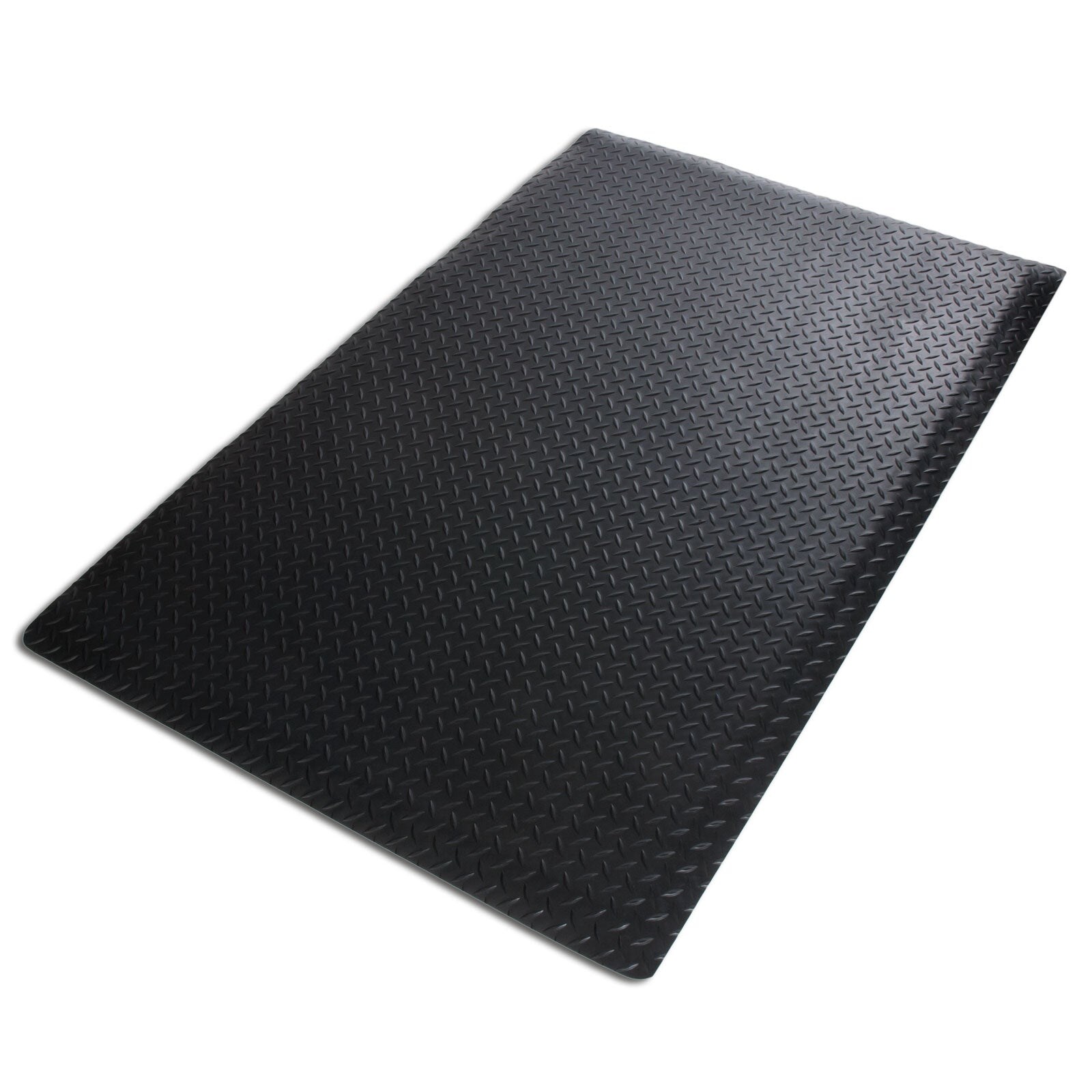 etm Anti-Ermüdungsmatte HeavyDuty Diamond Schwarz