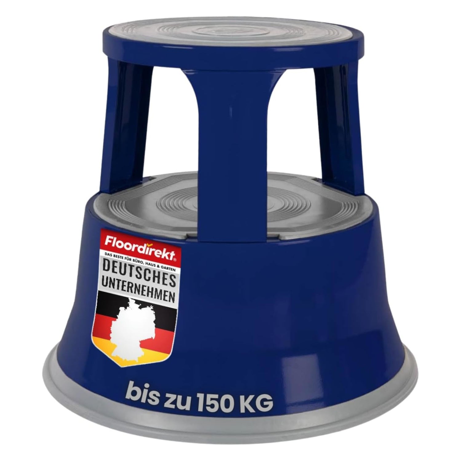 floordirekt Rollhocker | Elefantenfu&szlig; | Stahl | T1 - Bild 1