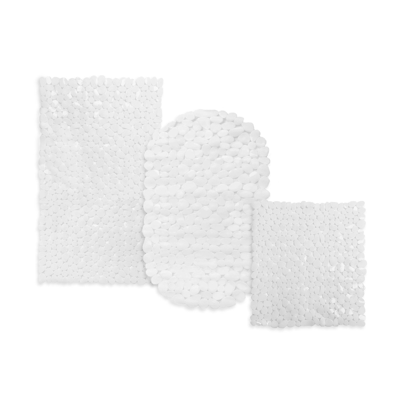 casa pura Wanneneinlage | Bubble | Wei&szlig; | Casa Pura | Badewanneneinlage | 69 x 36 cm - Bild 1