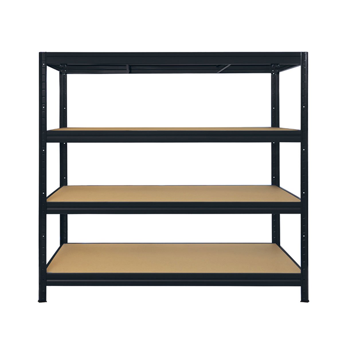 Mammut Weitspannregal | Schwarz | H&ouml;he: 177 cm | Breite: 160 cm - Bild 1