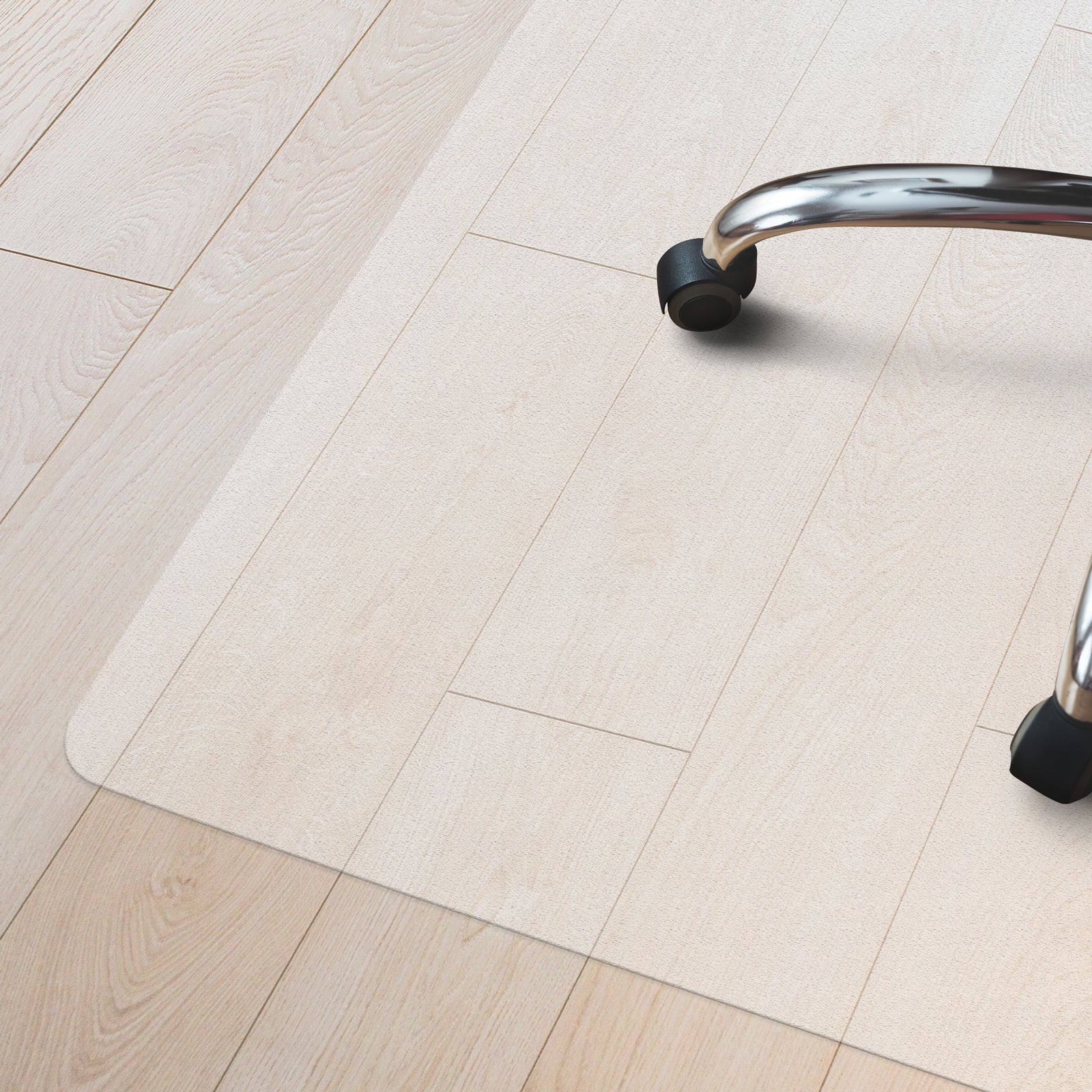 Karat Bodenschutzmatte | F&uuml;r Hartb&ouml;den | Aus recyceltem PET | Transparent - Bild 1