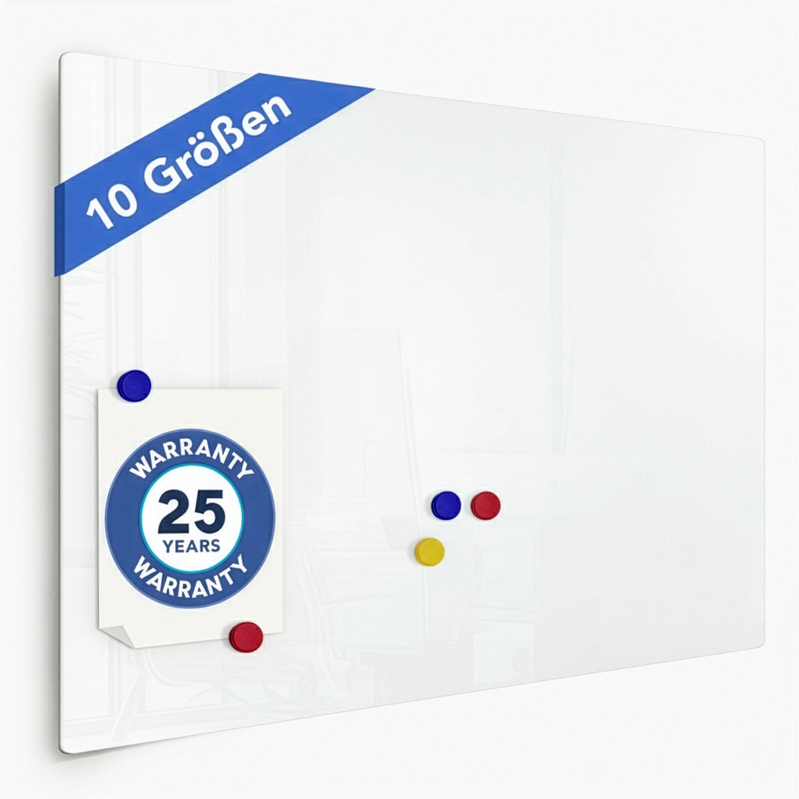 Master of Boards Glas-Whiteboard Sicherheitsglas