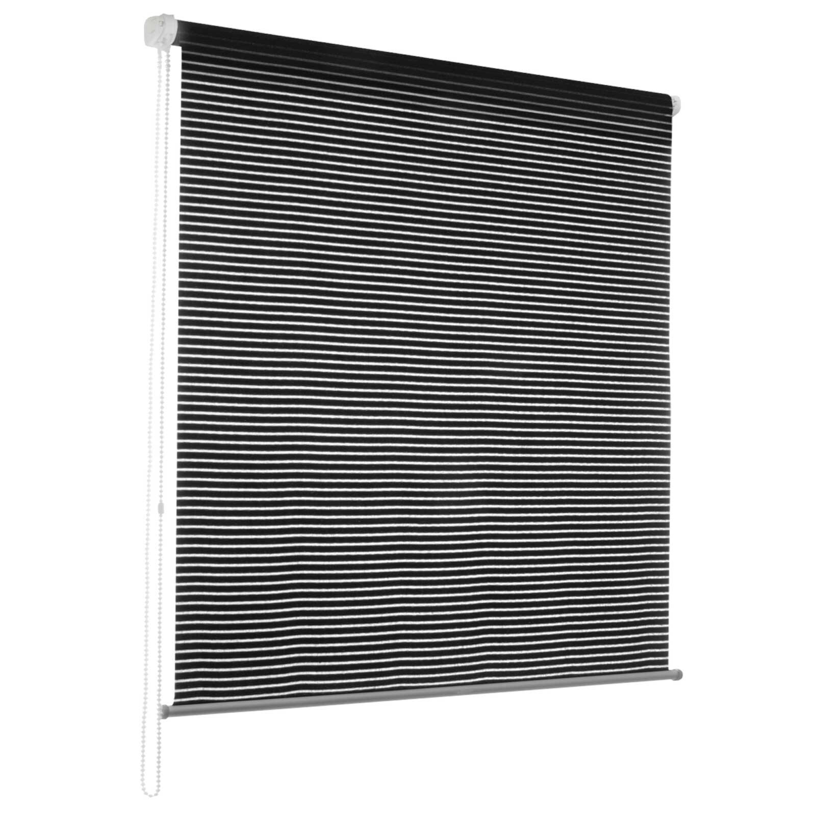 casa pura Mini Fashion Rollo Deluxe Stripe Anthrazit