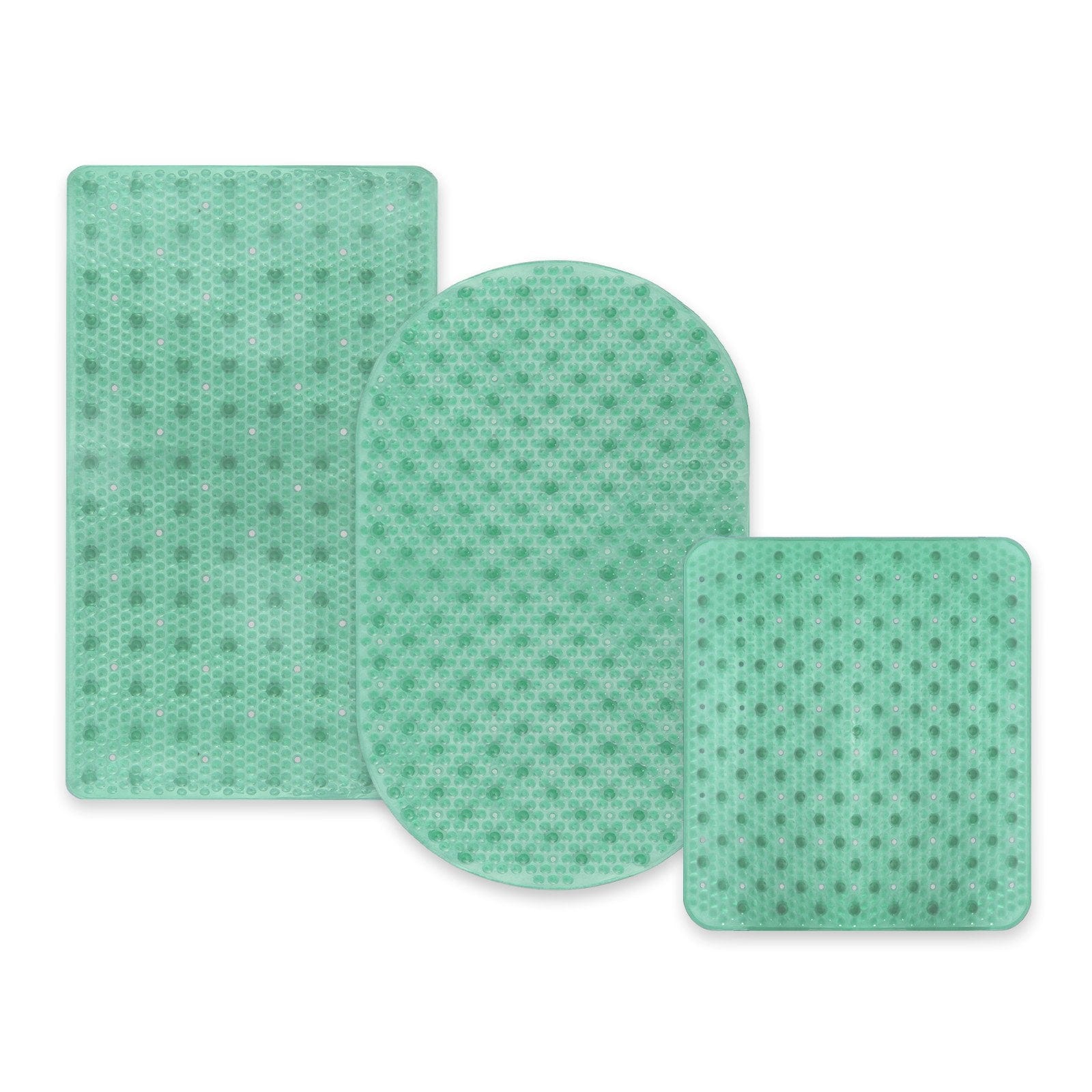 casa pura Wanneneinlage | Pure | Gr&uuml;n-Transparent | Casa Pura | Badewanneneinlage | 69 x 39 cm - Bild 1