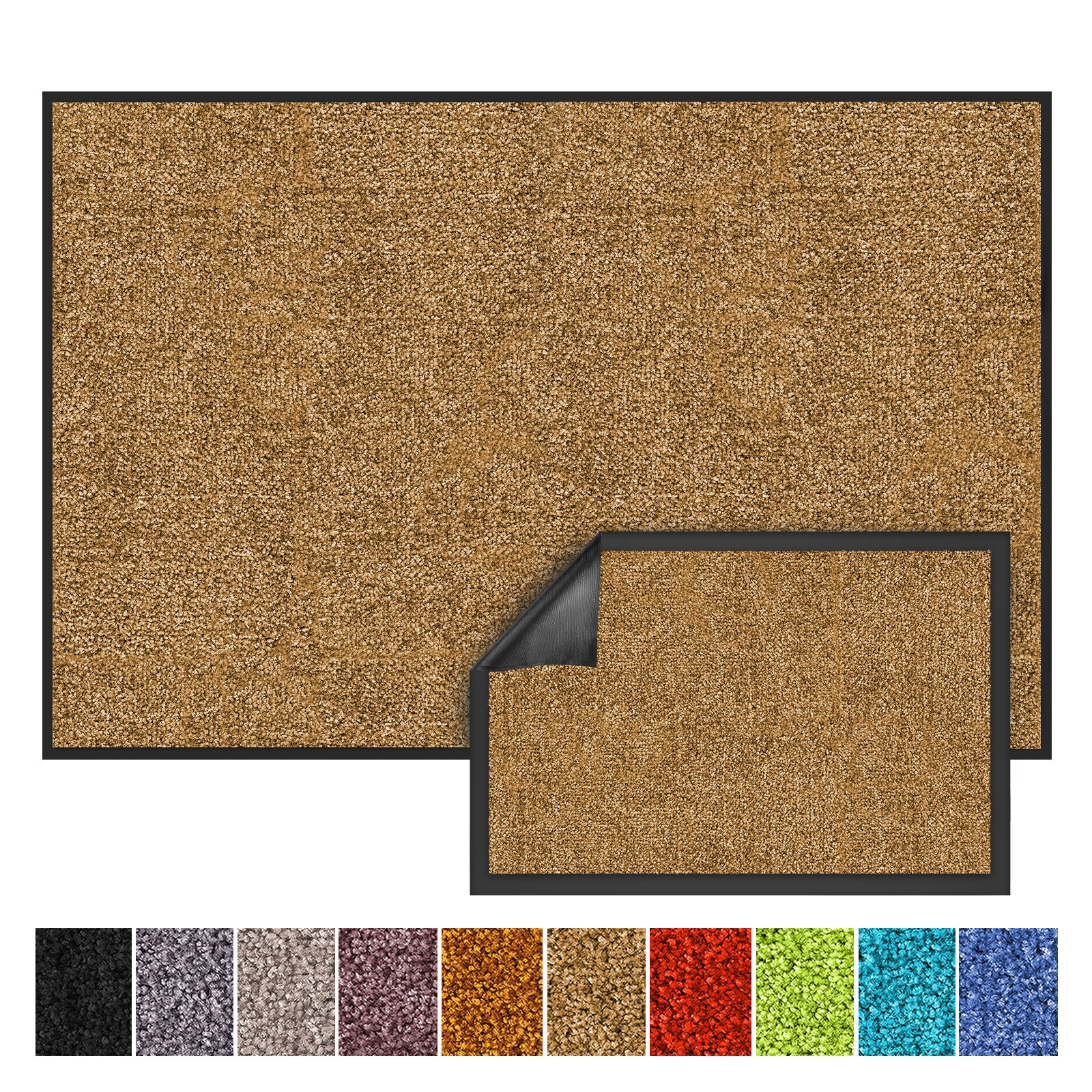 floordirekt Schmutzfangmatte Rhine Gilded Beige