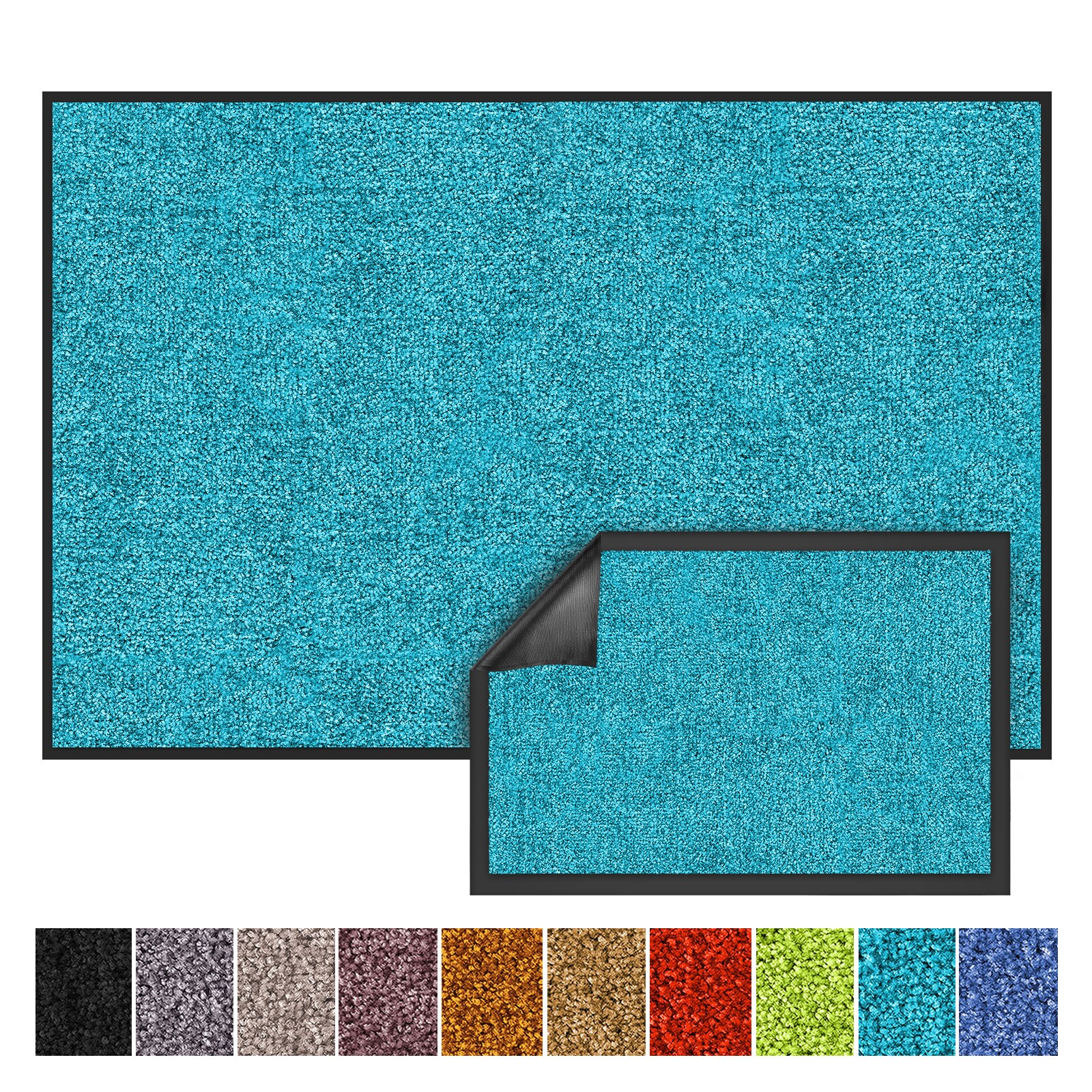 floordirekt Schmutzfangmatte Rhine Türkis