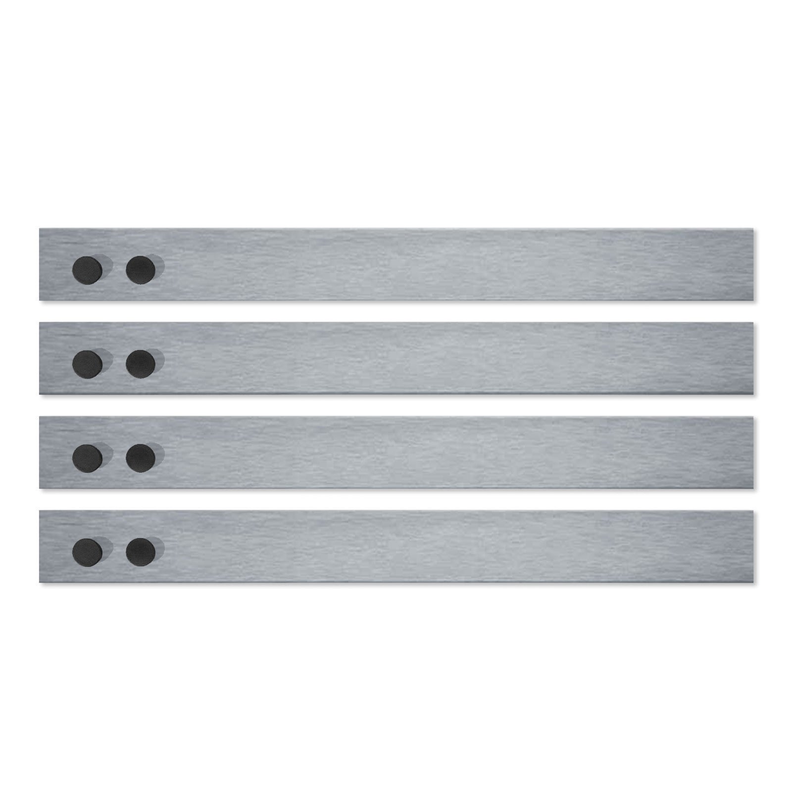 Office Marshal Magnetleisten | Silber/Grau | 5 x 50 cm | 4er-Set - Bild 1