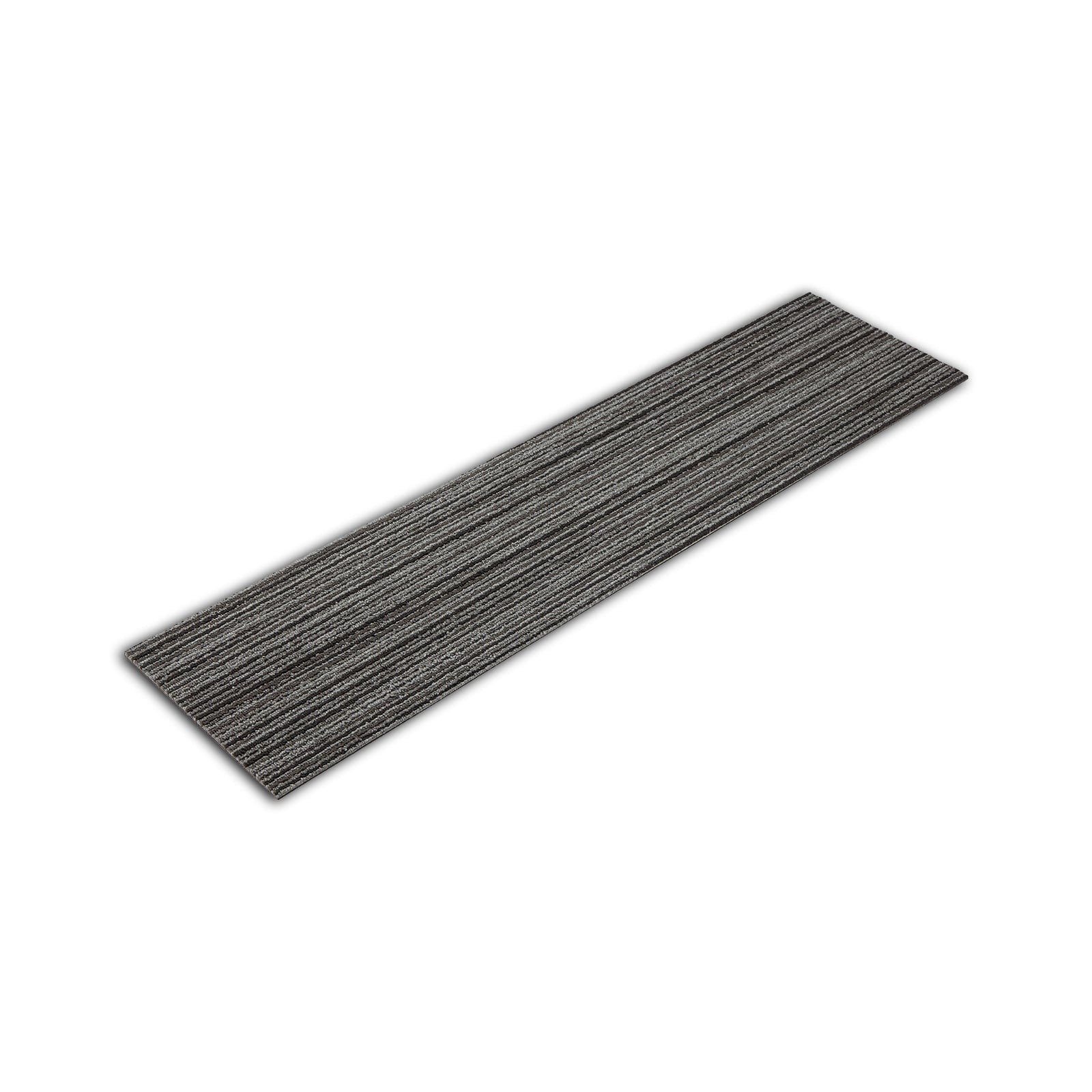 Karat Teppichdielen Mapple | Grau-gestreift 980 - Bild 1