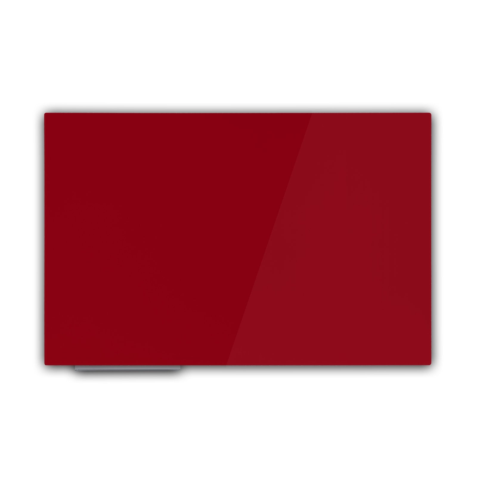 floordirekt Magnetisches Glas-Whiteboard | Rot - Bild 1