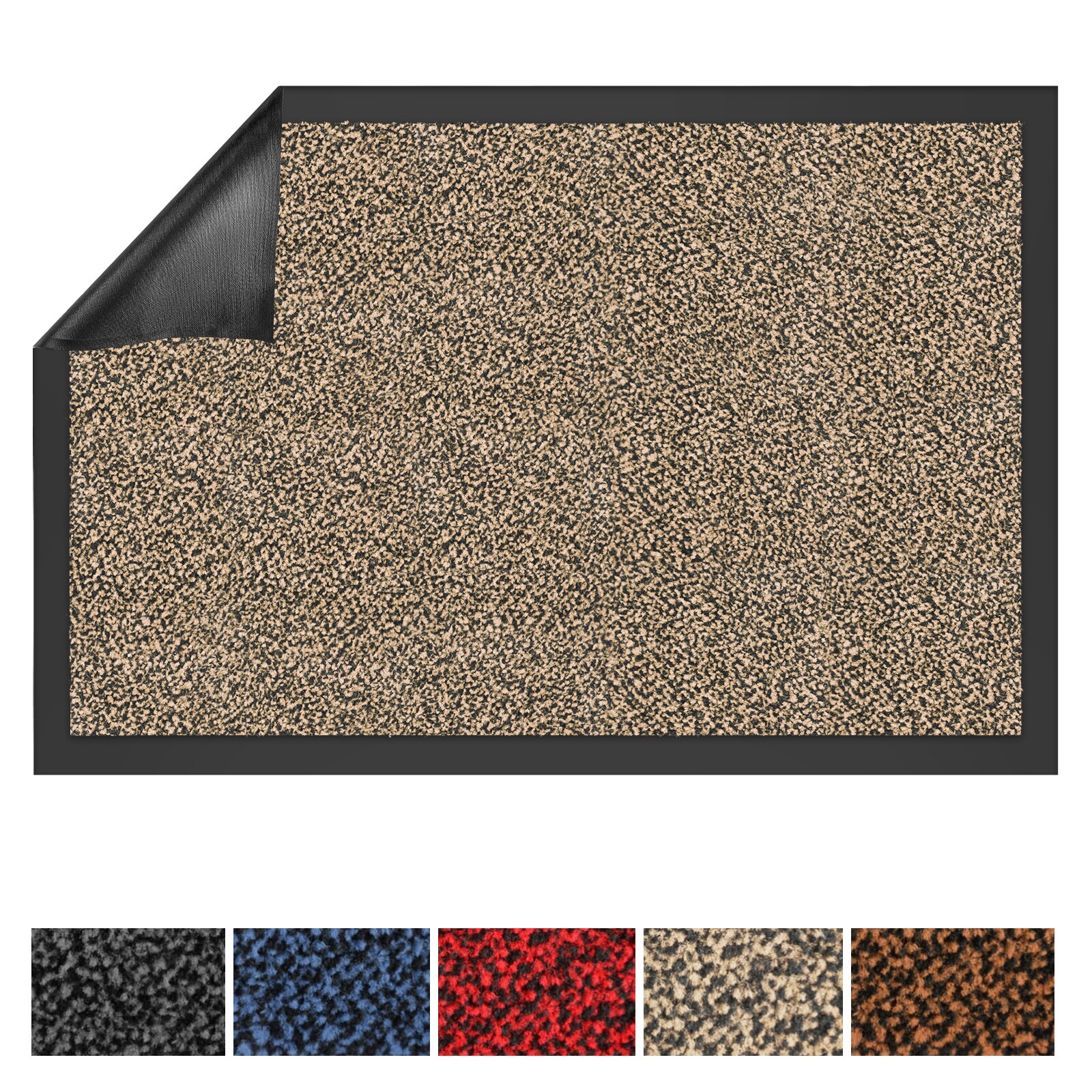 Karat Antistatik-Schmutzmatte | SKY Performa | Ocker-Schwarz - Bild 1