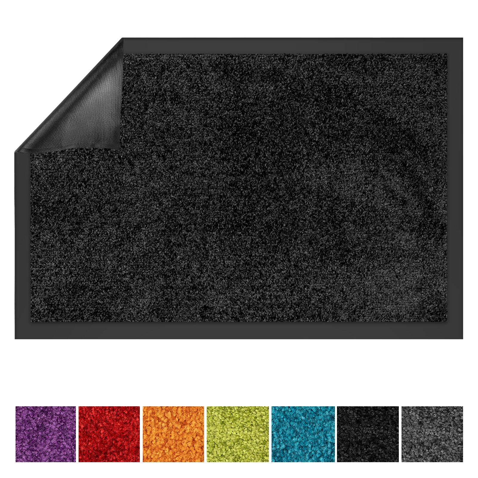 use & wash Schmutzfangmatte Use&Wash Schwarz 1000