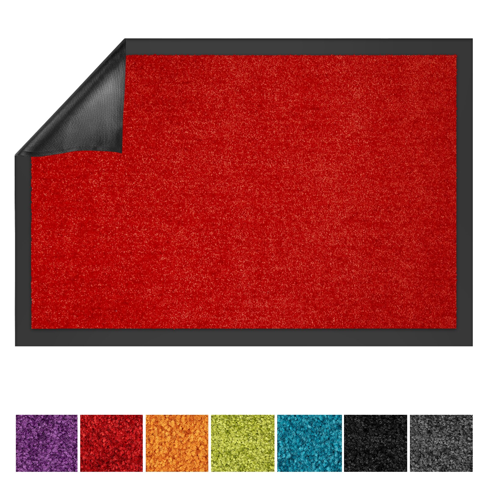 use & wash Schmutzfangmatte Use&Wash | Rot 15 - Bild 1