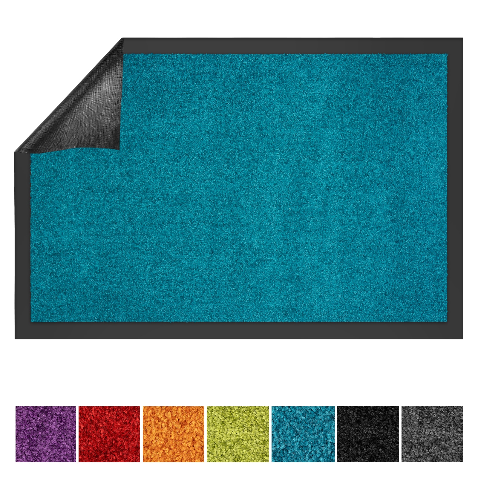 use & wash Schmutzfangmatte Use&Wash | T&uuml;rkis 27 - Bild 1