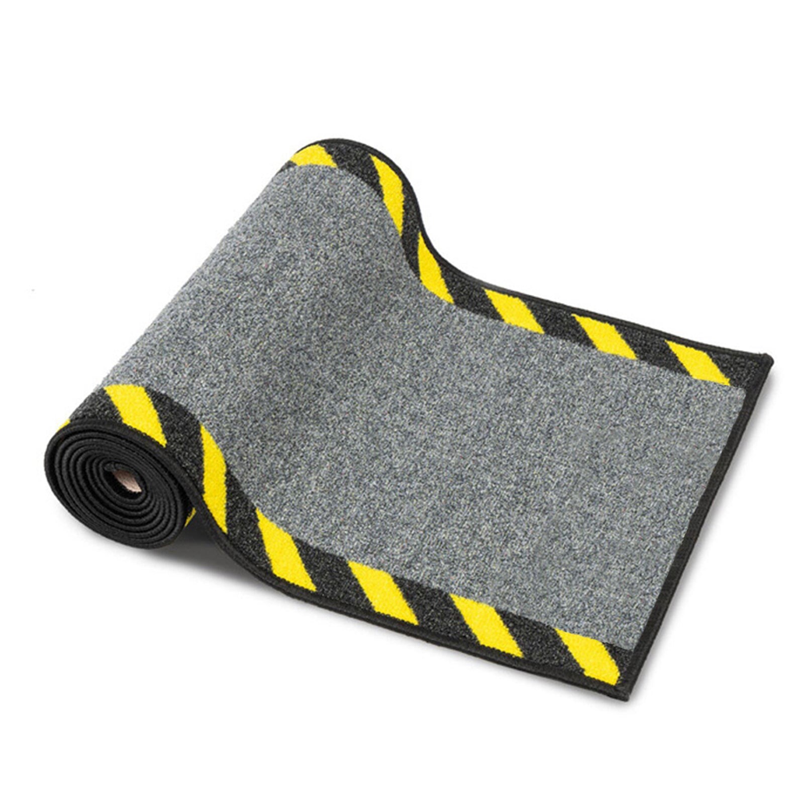 etm Kabelmatte mit Warnumrandung   Schwarz-Gelb | 04066088711968