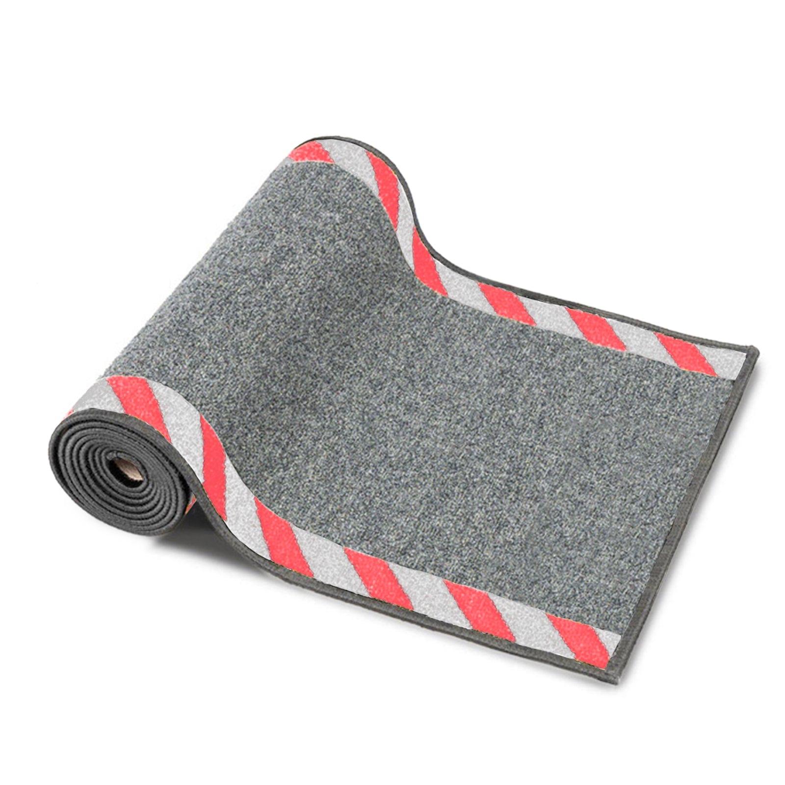 etm Kabelmatte mit Warnumrandung | Rot-Wei&szlig; - Bild 1