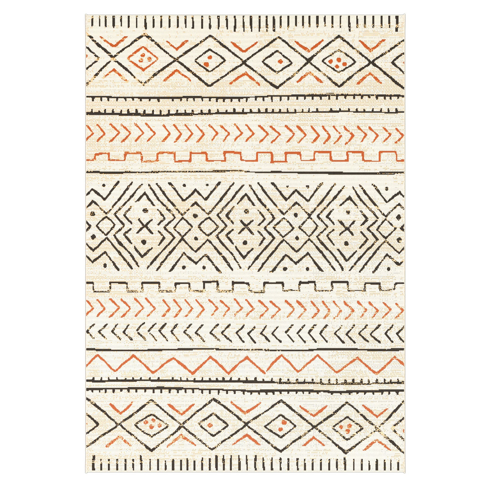 Karat Karat Wohnteppich | Aztec | Gelb - Bild 1