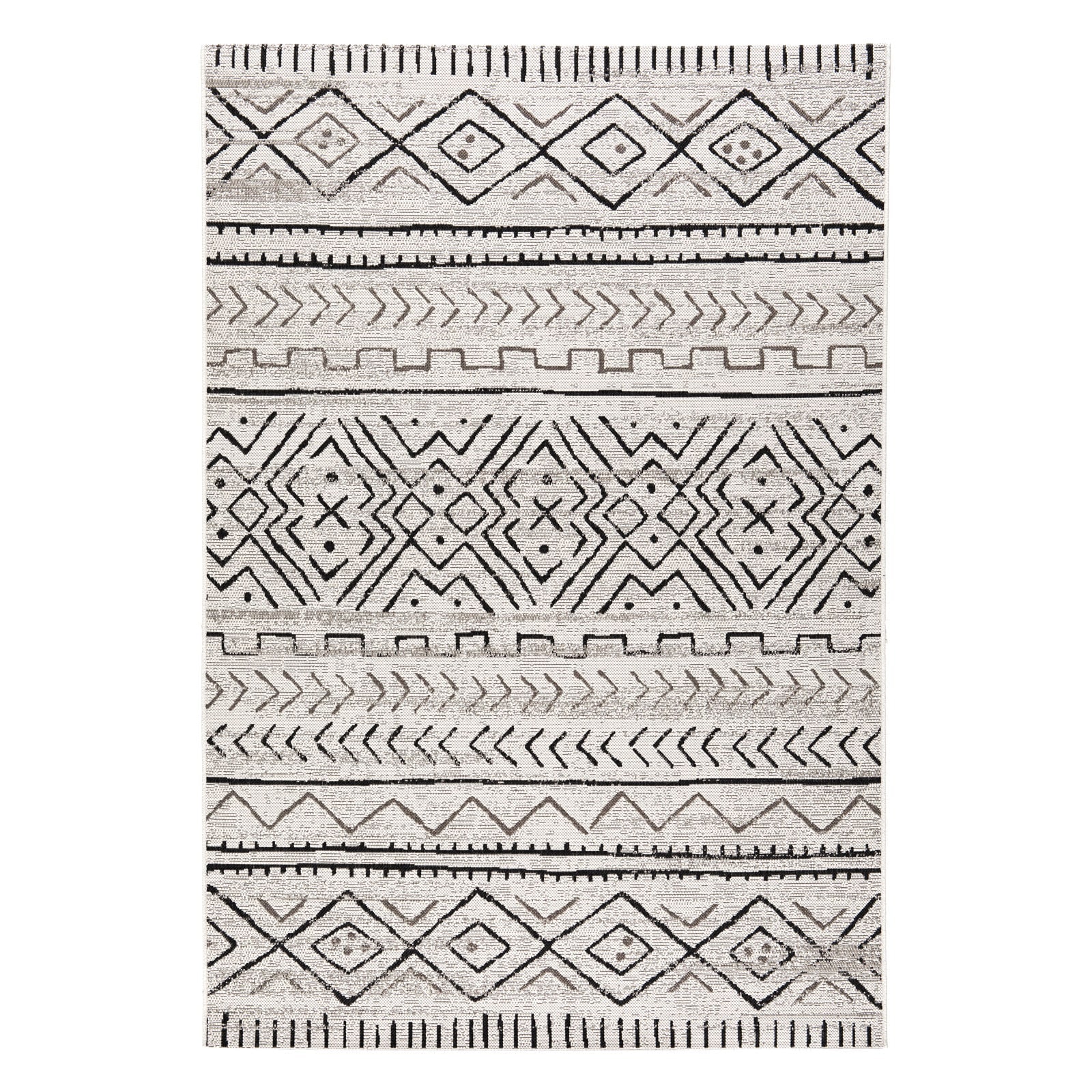 Karat Karat Wohnteppich | Aztec | Grau - Bild 1