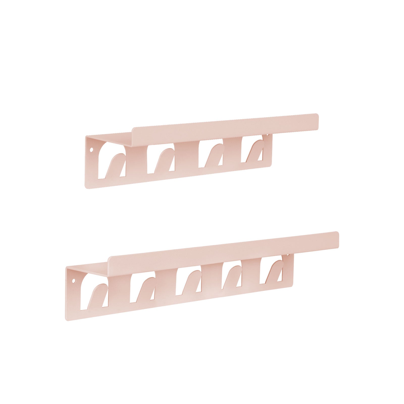 casa pura Wandregal Metall mit Haken | Pink - Bild 1