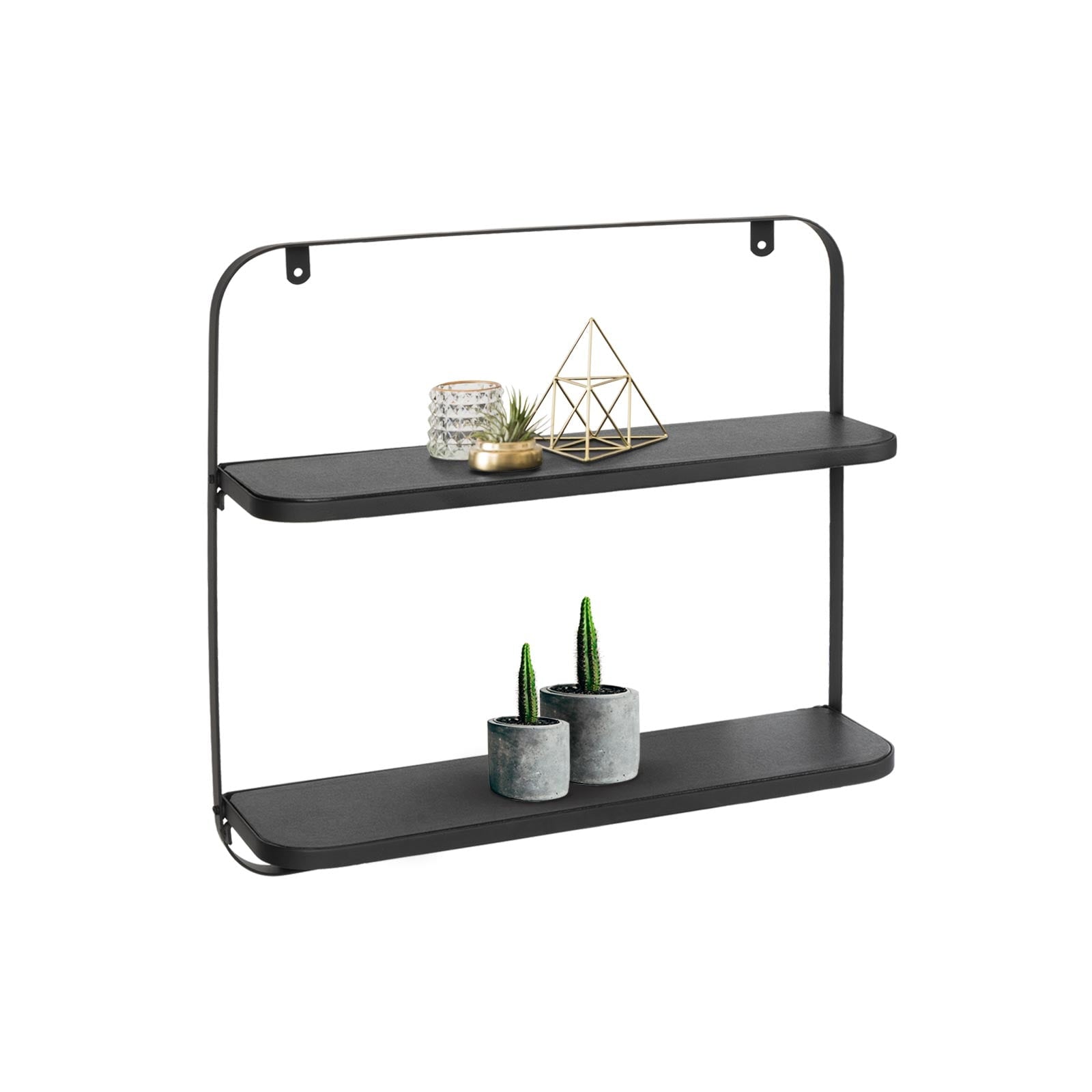 casa pura Wandregal Amy | Schwarz - Bild 1