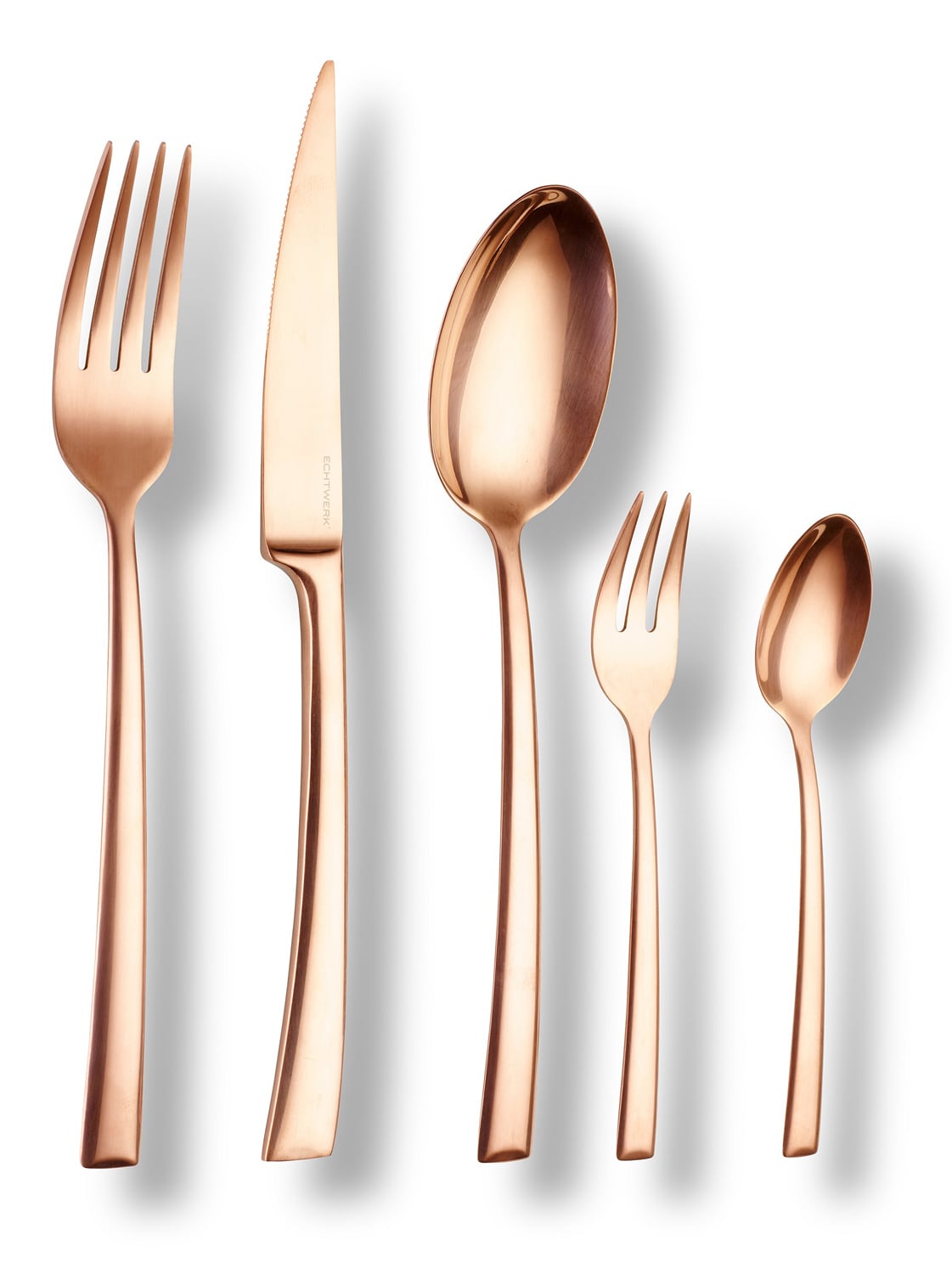 Tafelbesteck "AVELINO" 30 tlg. bronze gl&auml;nzend - Bild 1