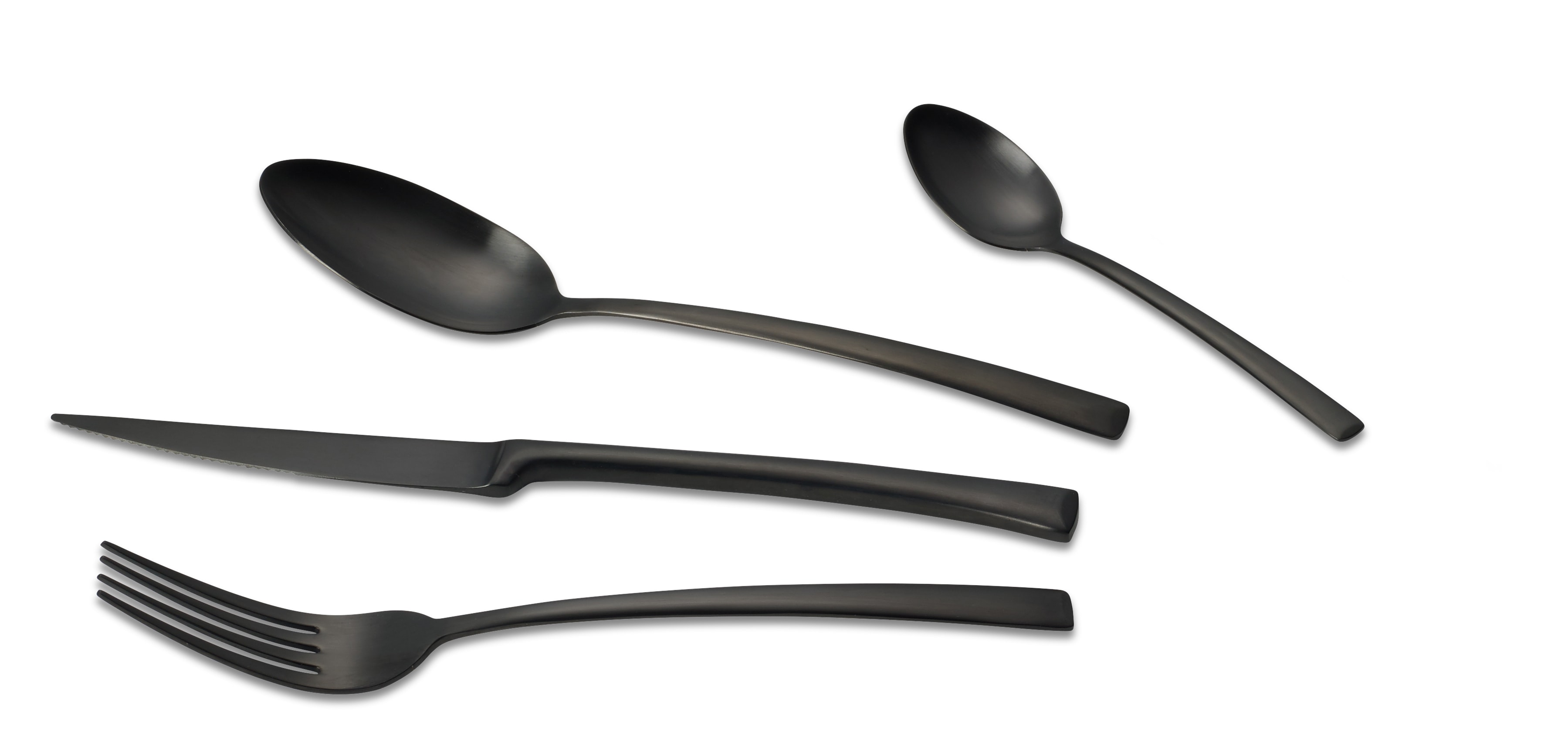 ECHTWERK Besteck Set AVELINO 16tlg - schwarz matt - Bild 1