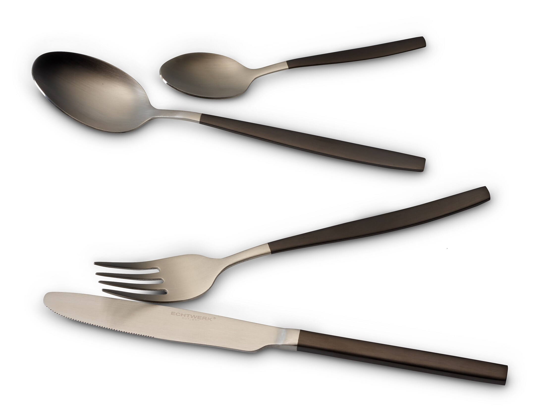 ECHTWERK Besteck Set "Positano" 20tlg sil/sw - Bild 1