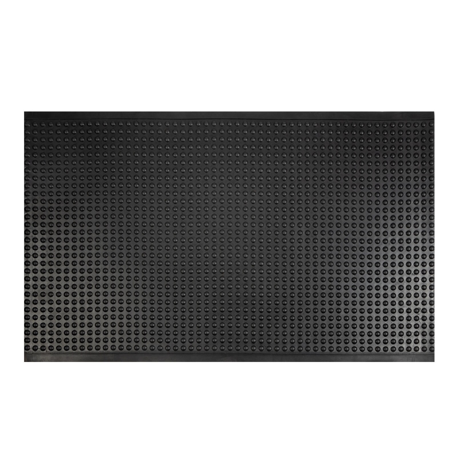 etm Arbeitsmatte Bubble Naturgummi Schwarz Zuschnitt