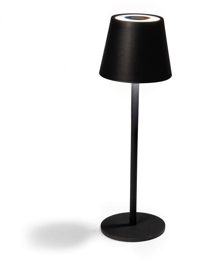 M&uuml;ller Licht LED RGB Tischleuchte Dimbar schwarz - Bild 1