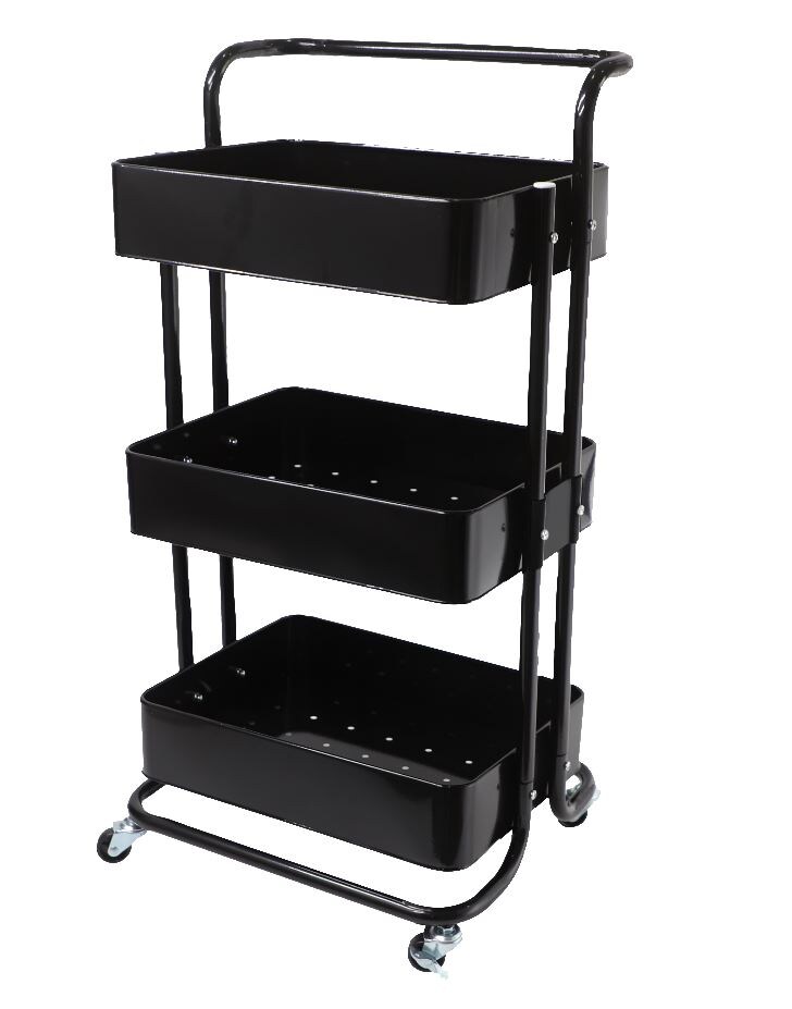 Küchenwagen mit Tragegriff – schwarz | 04260238064670