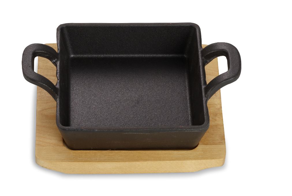 Echtwerk quadratische Servierschale, 12,6 x 18,5 x 3,6 cm - Bild 1