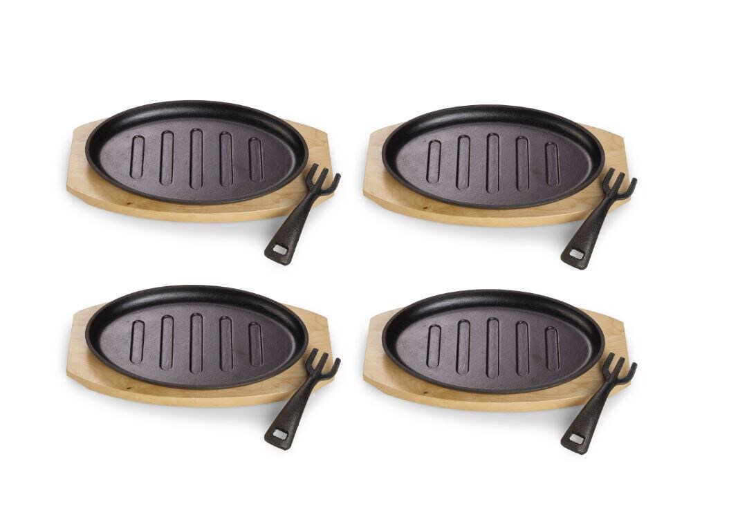 Servierpfännchen "Oval" 4tlg.