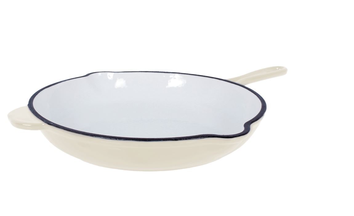 Gusseisen Bratpfanne creme - Bild 1