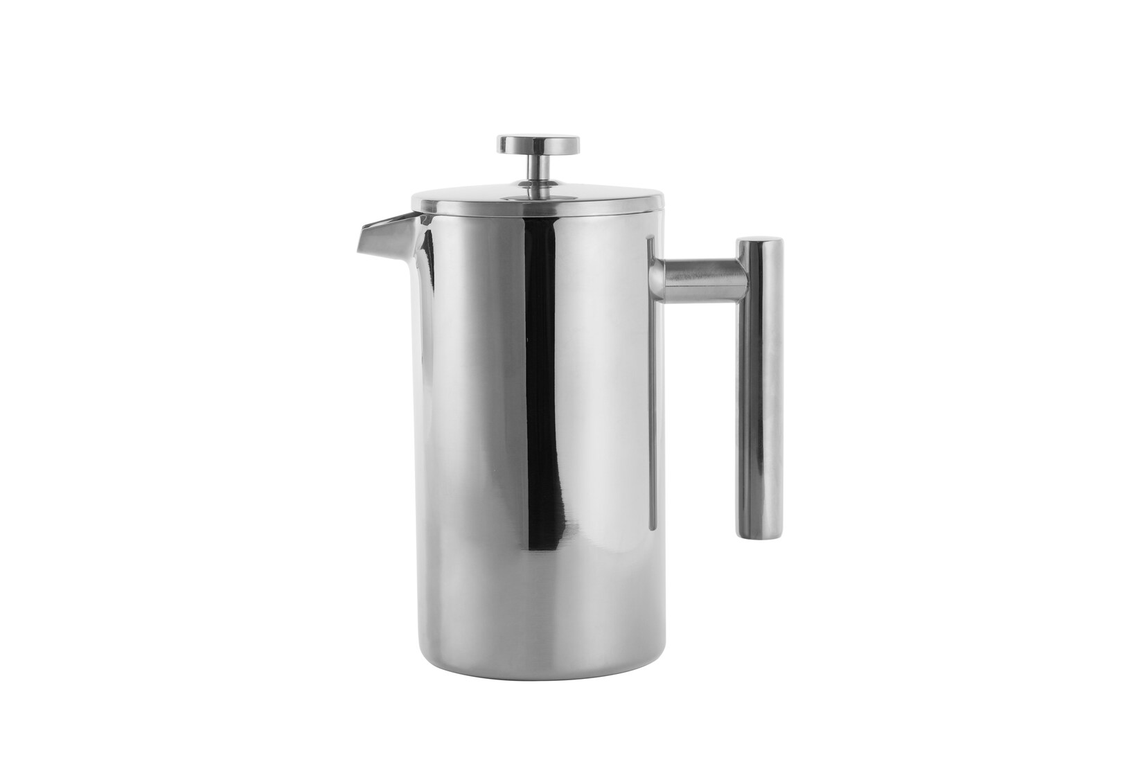 French Press aus Edelstahl, 800 ml silber