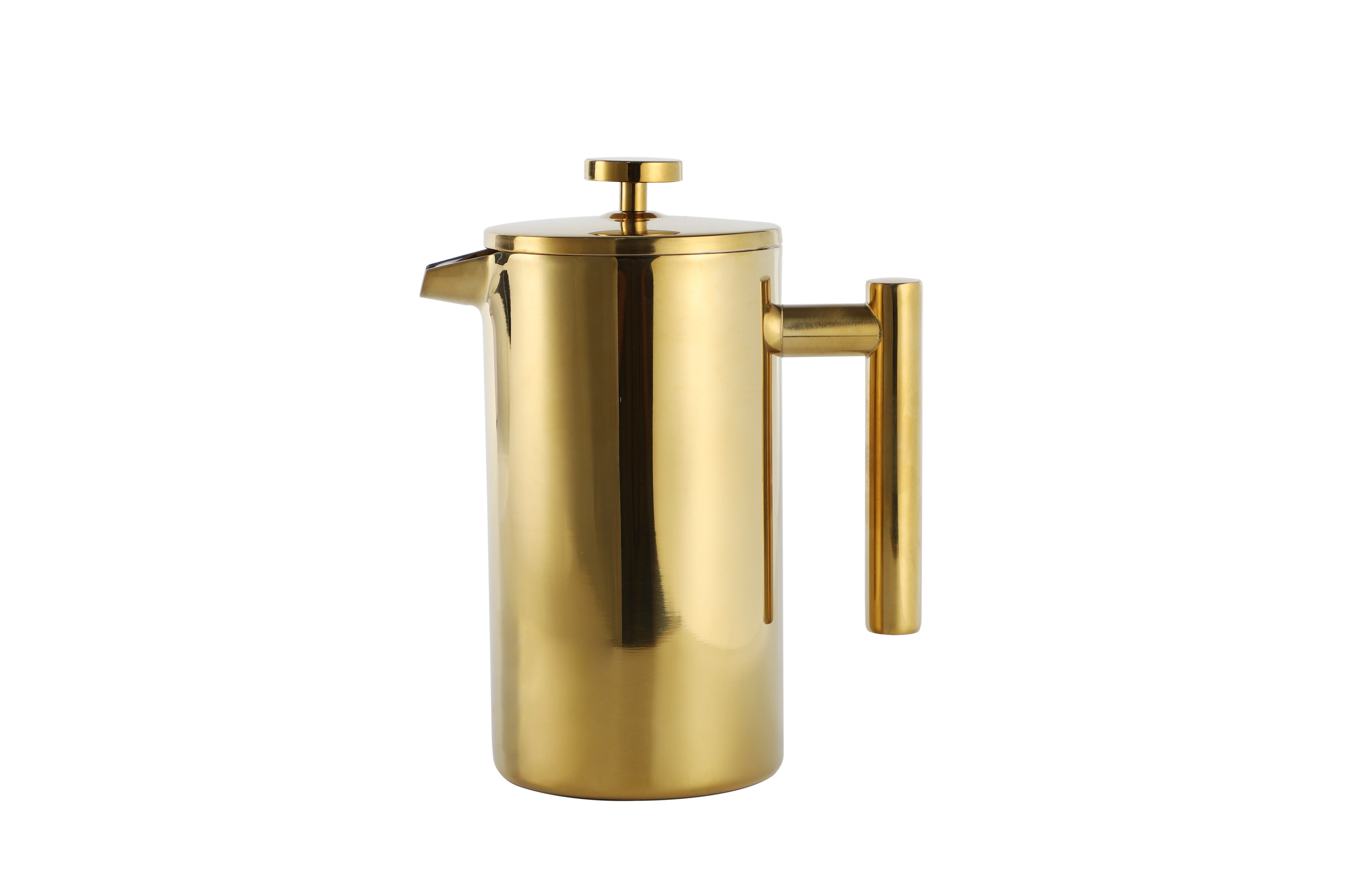 French Press aus Edelstahl, 800 ml, gold - Bild 1