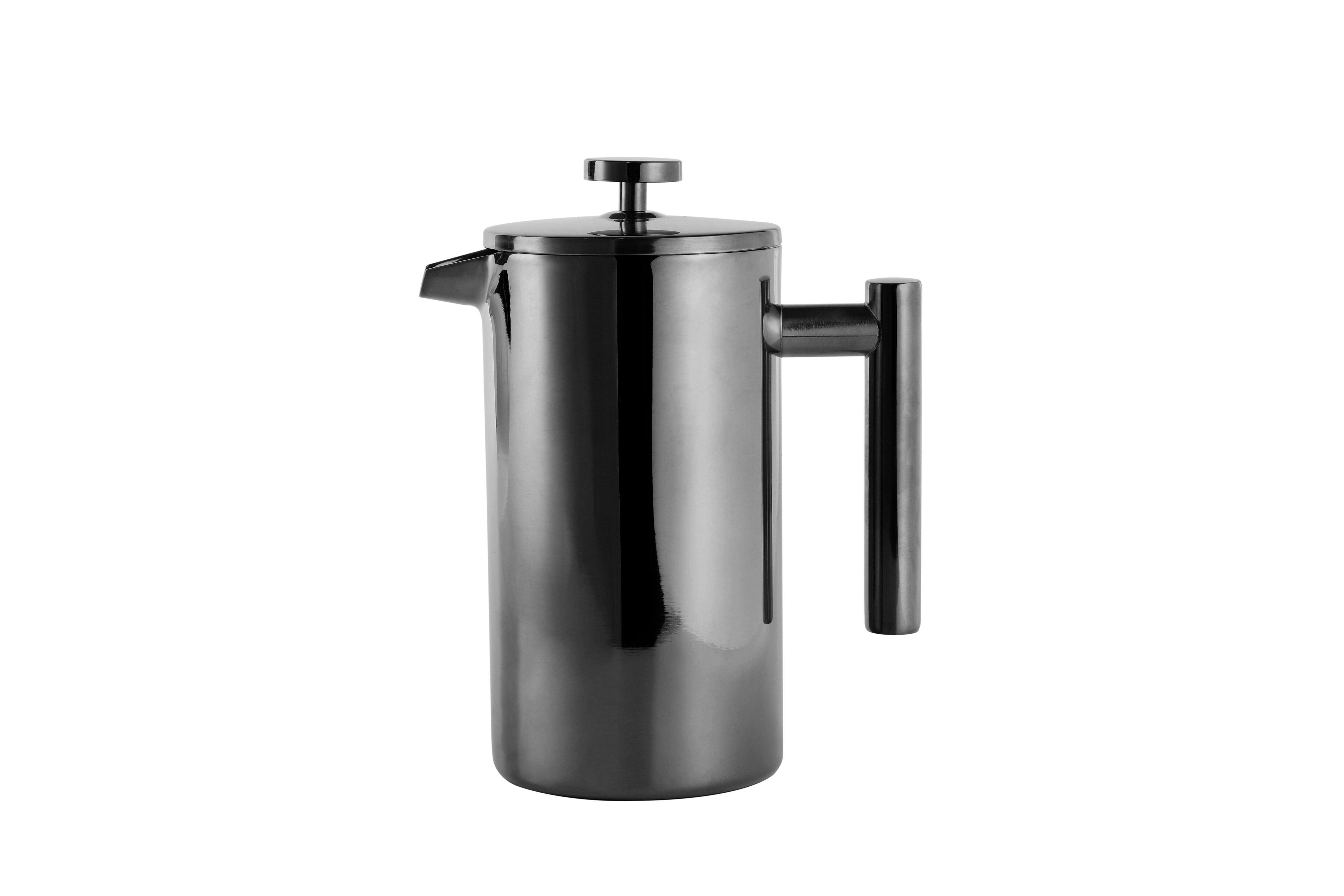 French Press aus Edelstahl, 800 ml, schwarz - Bild 1