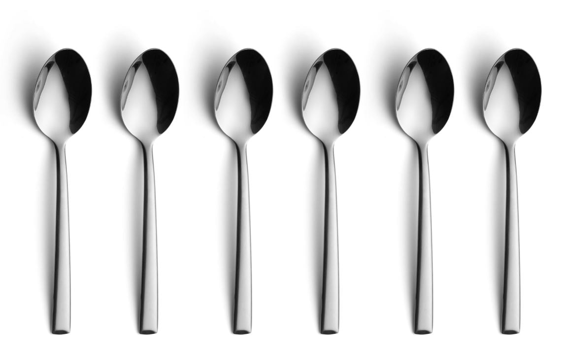 ECHTWERK "Avelino" Kaffee-/Teel&ouml;ffel 6tlg. - Bild 1