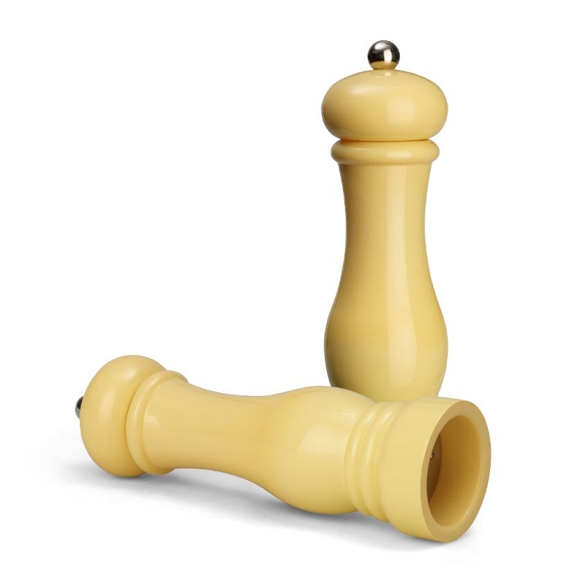 Echtwerk Salz -/Pfefferm&uuml;hlen Set 2tlg creme - Bild 1