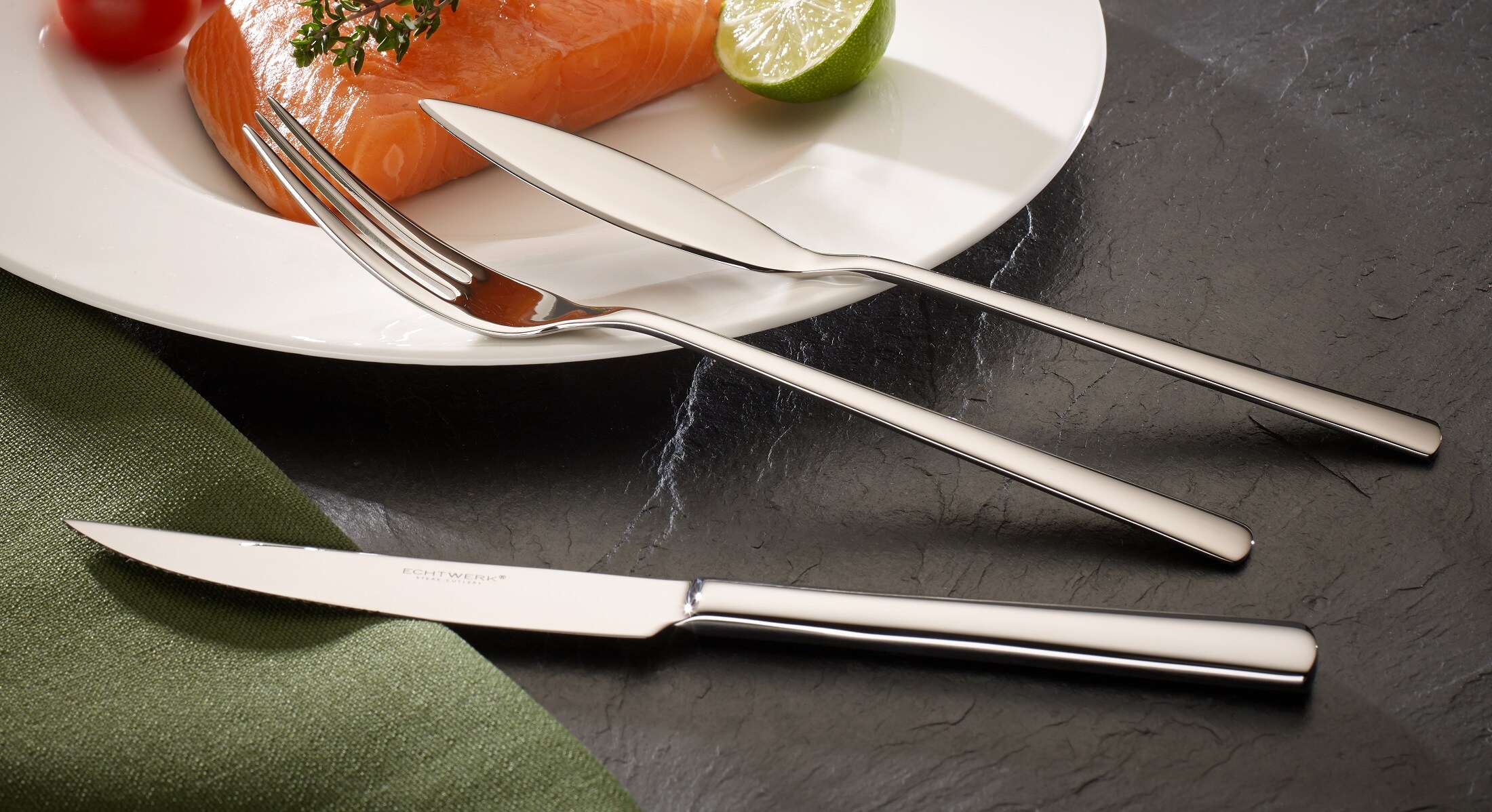 ECHTWERK Steakbesteck "SARRE" Set 18 tlg - Bild 1